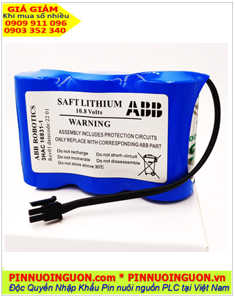 ABB Robots 3HAC13150-1, Pin nuôi nguồn ABB 3HAC13150-1 lithium 10.8V 17000mAh /Xuất xứ PHÁP